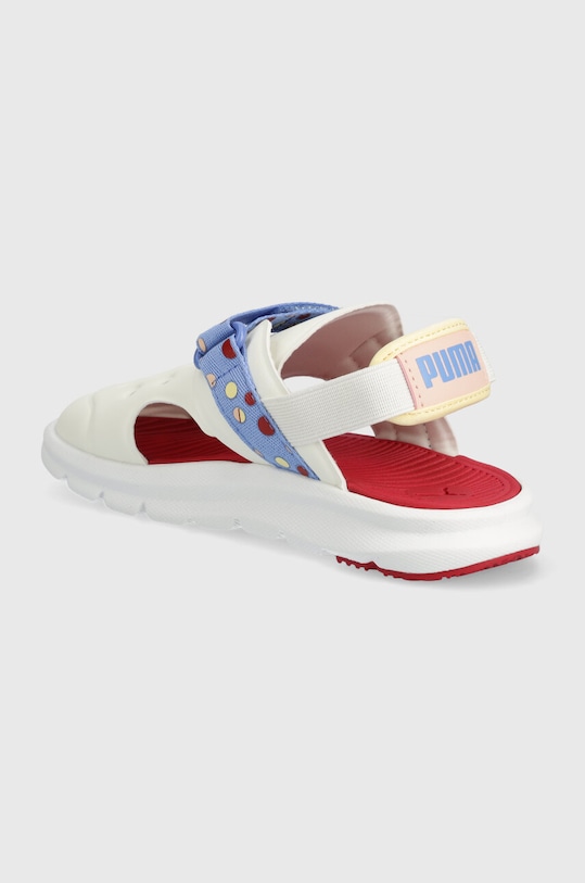 Chłopiec Puma sandały dziecięce Evolve Summer Camp AC PS 395646 biały