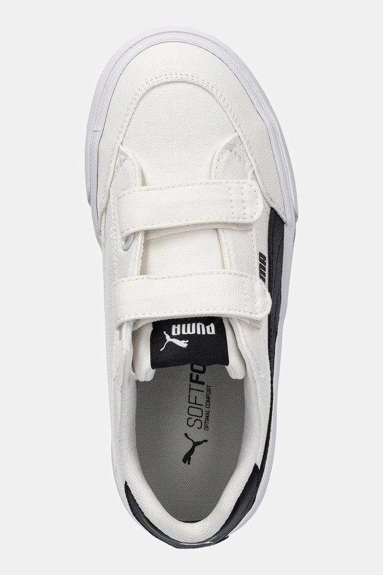 Puma tenisówki dziecięce Court Classic Vulc FS V PS biały 396560