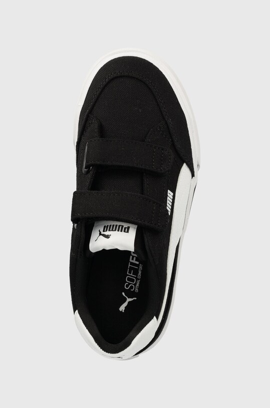 Παιδικά πάνινα παπούτσια Puma Court Classic Vulc FS V PS μαύρο 396560