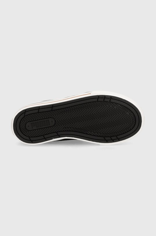Παιδικά πάνινα παπούτσια Puma Court Classic Vulc FS V PS 396560 μαύρο