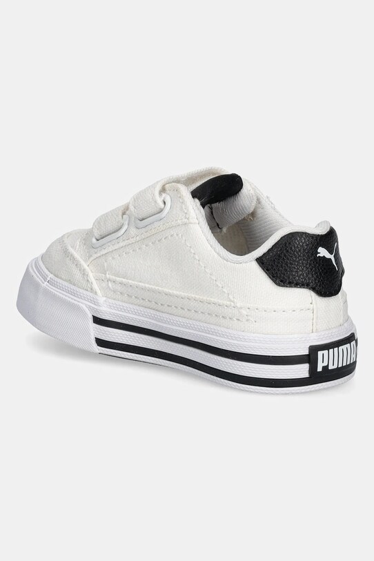 Băieți Puma teniși copii Court Classic Vulc FS V Inf 396561 alb