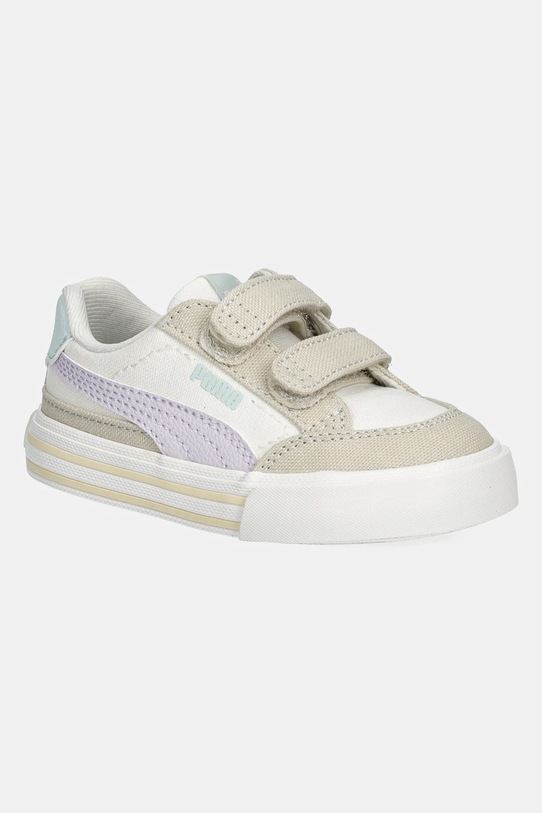 Puma tenisówki dziecięce Court Classic Vulc FS V Inf beżowy 396561