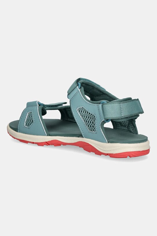Chłopiec Jack Wolfskin sandały dziecięce TARACO BEACH 4039531.34.40 turkusowy