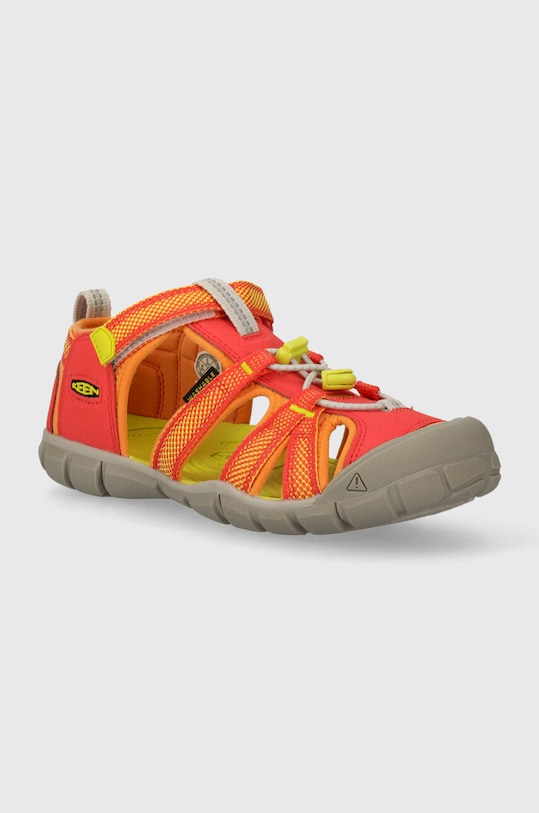 Keen sandale copii SEACAMP II CNX textil portocaliu 1028855.