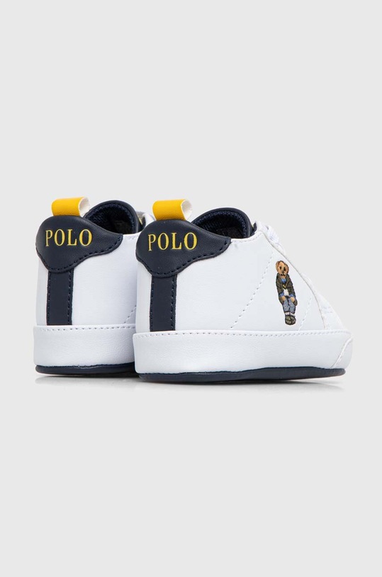 Chłopiec Polo Ralph Lauren buty niemowlęce RL00202111.PPYH biały