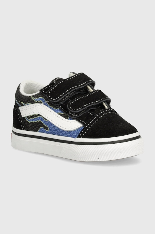 Detské tenisky Vans semišová koža modrá VN000CPZY611