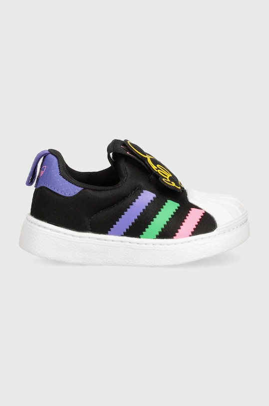 adidas Originals sneakers pentru copii SUPERSTAR 360 IE0686 negru SS24
