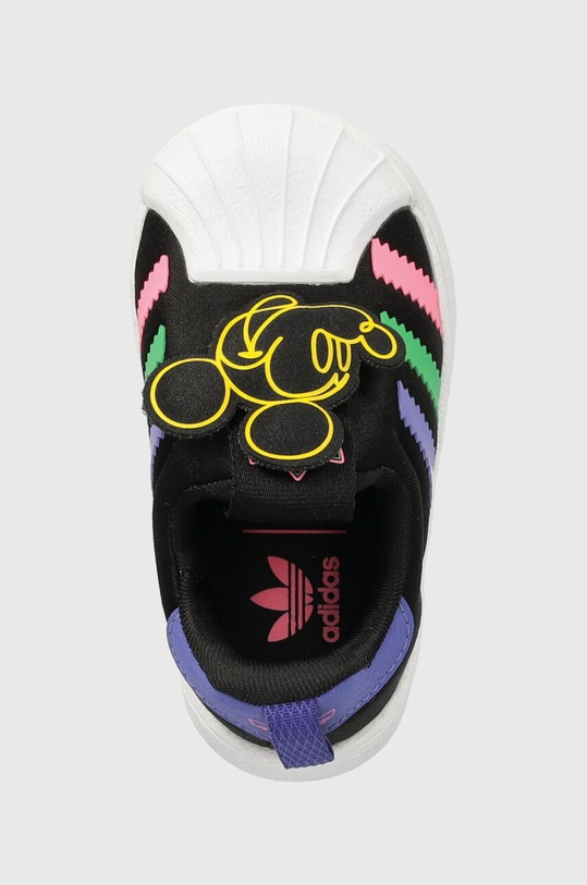 Dětské sneakers boty adidas Originals SUPERSTAR 360 černá IE0686