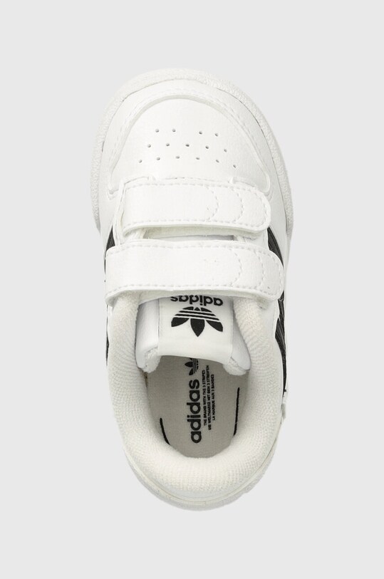 Дитячі шкіряні кросівки adidas Originals білий ID6637