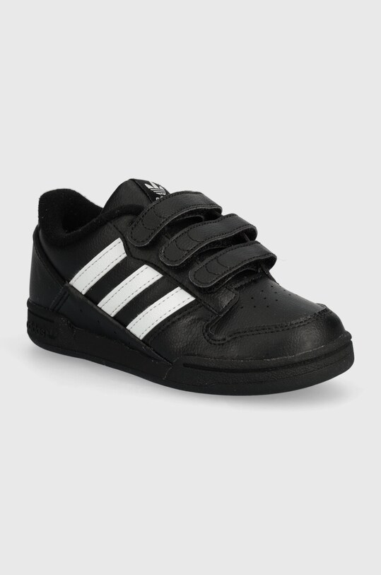 Detské kožené tenisky adidas Originals Planet friendly čierna ID6636
