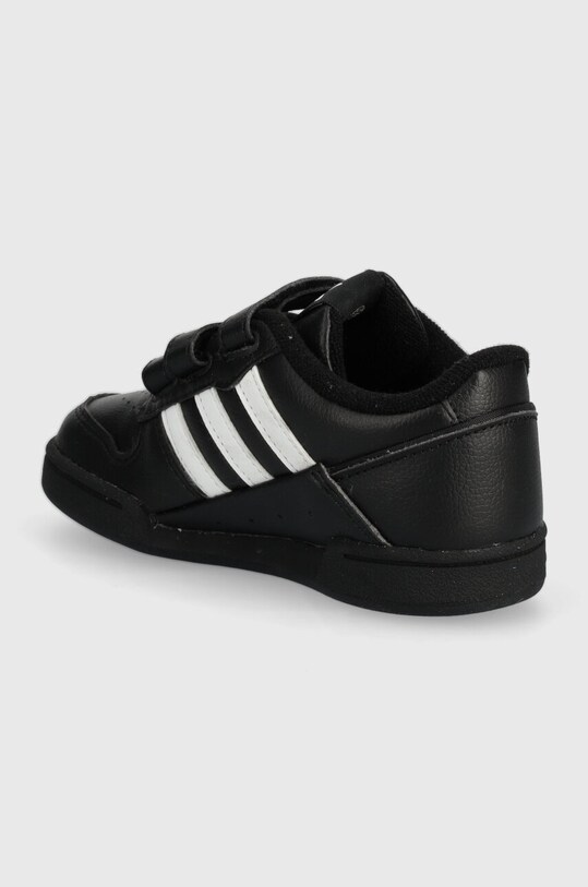 Chlapec Detské kožené tenisky adidas Originals ID6636 čierna