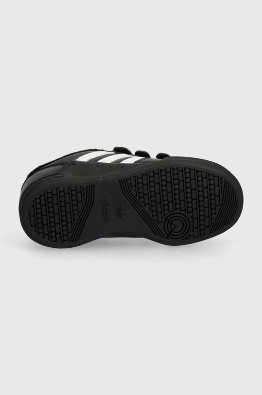 Detské kožené tenisky adidas Originals ID6636 čierna