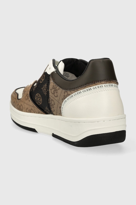 Obuwie Guess sneakersy ANCONA LOW FMPANC.ELL12.BRWHI brązowy