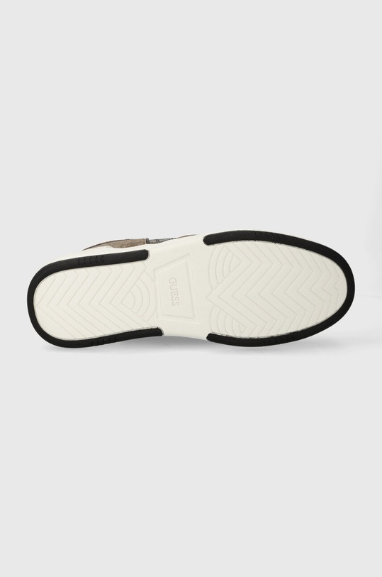 Guess sneakersy ANCONA LOW FMPANC.ELL12.BRWHI brązowy