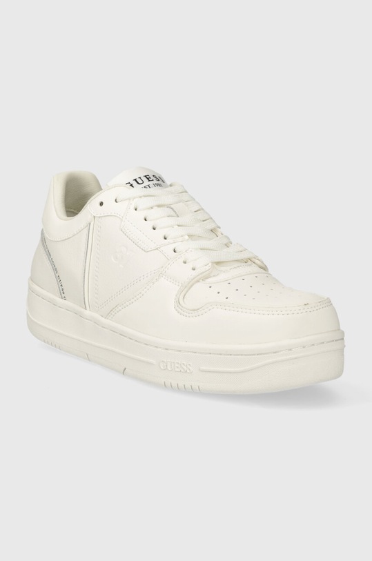 Guess sneakersy ANCONA LOW FMPANC.LAC12.WHITE biały SS24