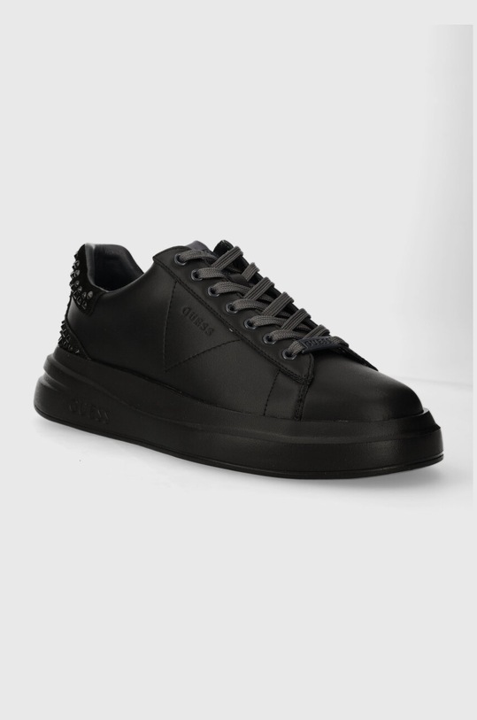 Guess sneakersy ELBA FMPVIB.LEP12.COBLK czarny SS24