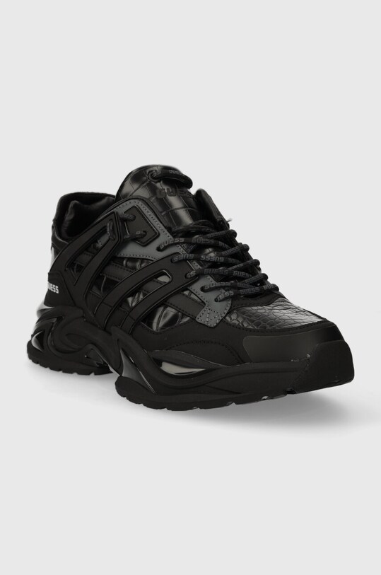 Guess sneakers BELLUNO FMPBEL.LEP12.BLACK negru SS24