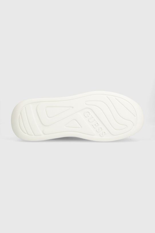 Guess sneakersy skórzane ELBA FMPVIB.SUE12.BLACK czarny