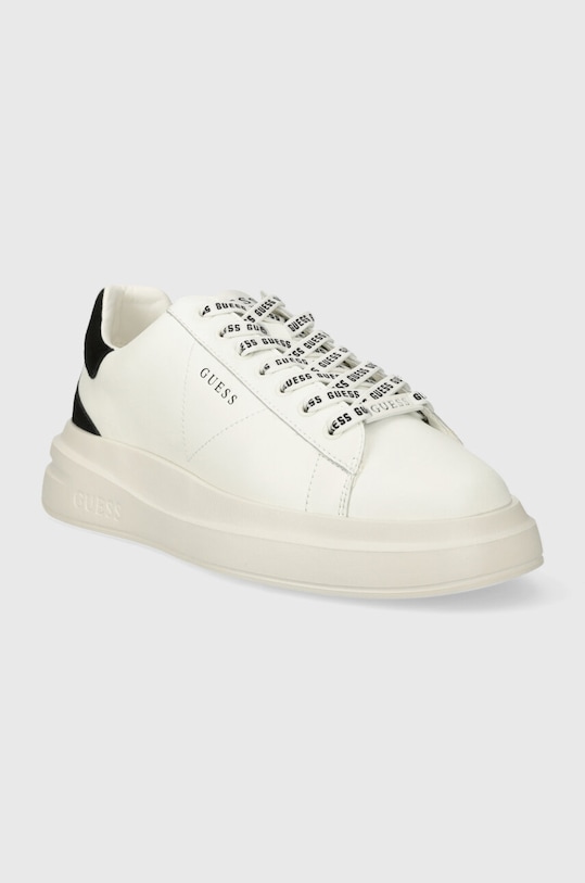 Guess sneakers ELBA FMPVIB.SUE12.WHIBK alb SS24