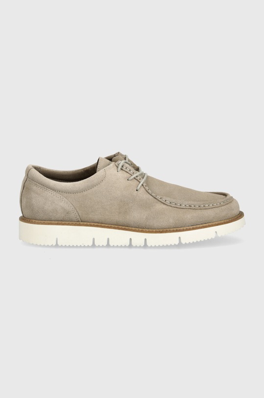 GARMENT PROJECT półbuty zamszowe Eilo Vibram Low GPF2392.435 szary SS24