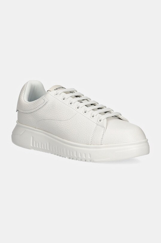 Emporio Armani sneakers din piele mic de statură alb X4X264.XF768.00001