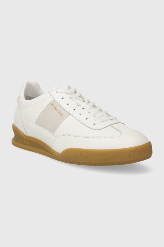 PS Paul Smith sneakers din piele Dover M2S.DVR27.LMOLV alb SS24