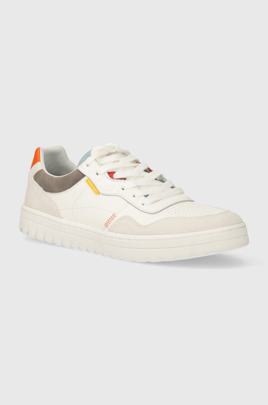 PS Paul Smith sneakers in pelle Ellis pelle fiore bianco M2S.ELS06.MLEA