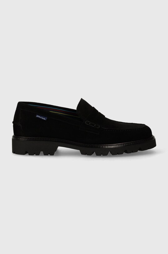 PS Paul Smith mokasyny zamszowe Bolzano M2S.BOL04.MSUE czarny SS24