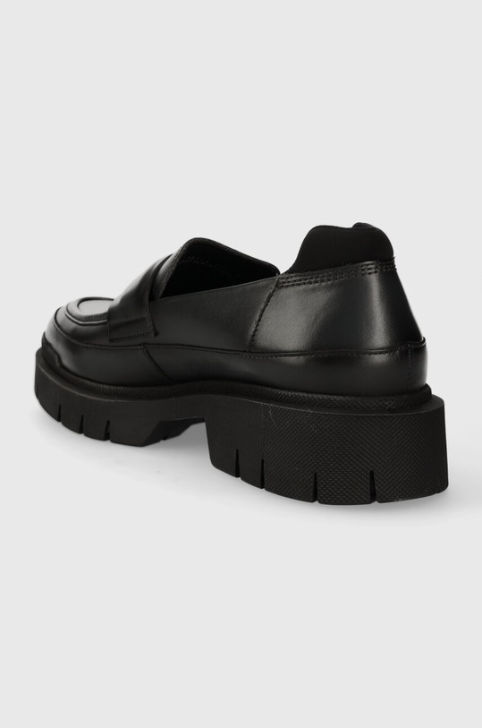 Obuwie HUGO mokasyny skórzane Denzel 50512708.022 szary