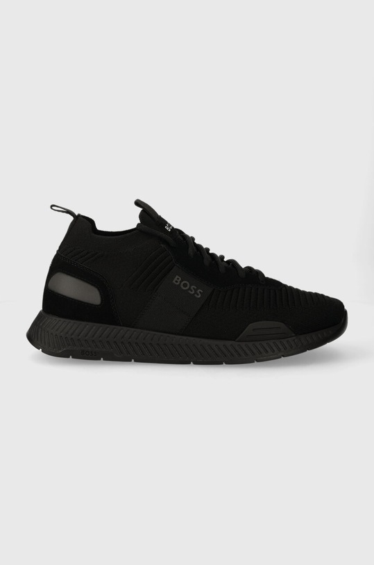 BOSS sneakers Titanium textil negru 50498245.001