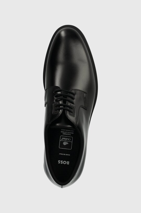 BOSS półbuty skórzane Firstclass czarny 50499719.001