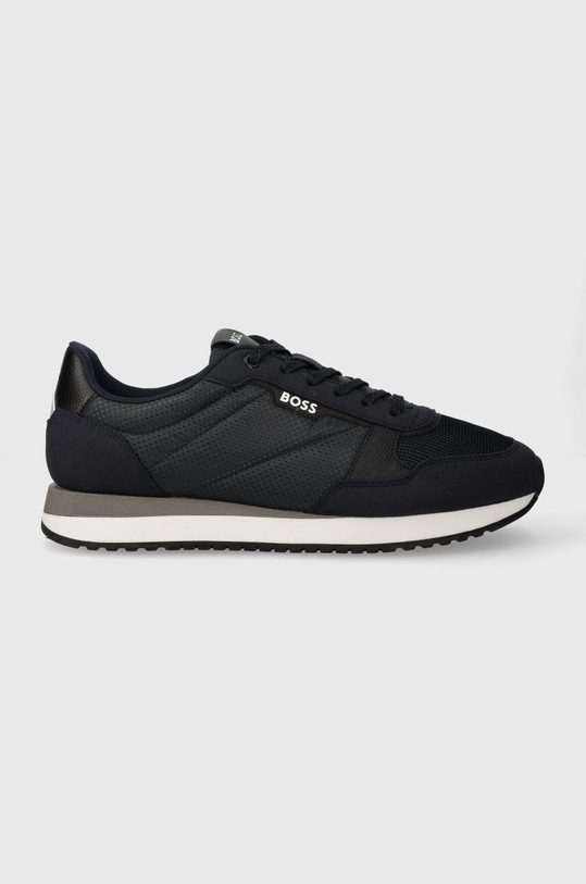 BOSS sneakers Kai textil bleumarin 50503715.405