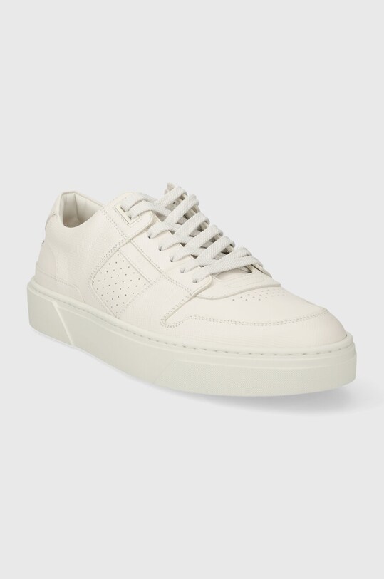 BOSS sneakersy skórzane Gary 50512161.100 biały SS24