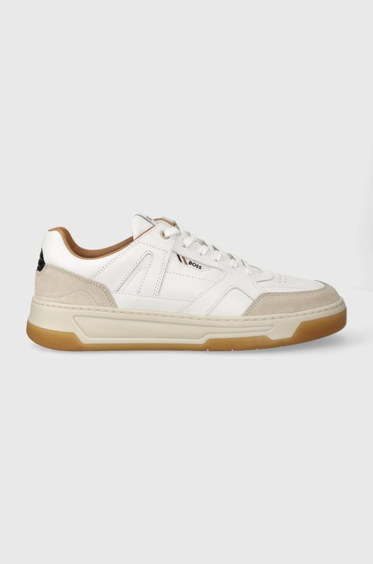 BOSS sneakers din piele Baltimore mic de statură alb 50512375.121