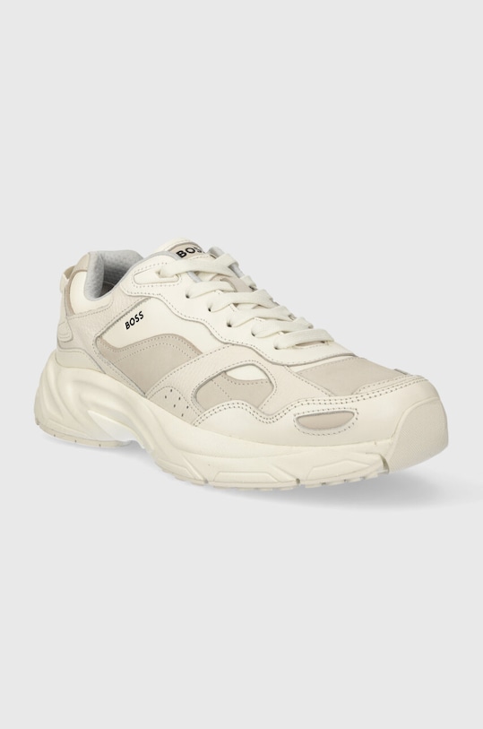 BOSS sneakers din piele Levitt 50513142.112 gri SS24