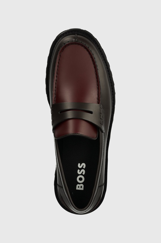 BOSS mocasini de piele Richayl maro 50512928.240