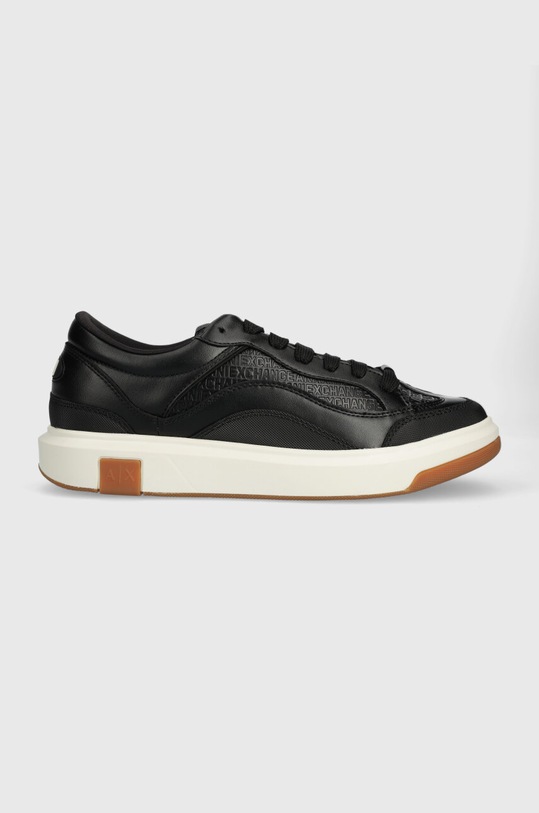 Tenisice Armani Exchange tekstil crna XUX193.XV792.K001