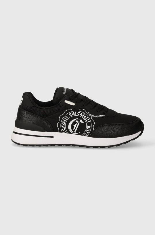 Just Cavalli sneakersy 76QA3SD5ZSA54899 czarny SS24