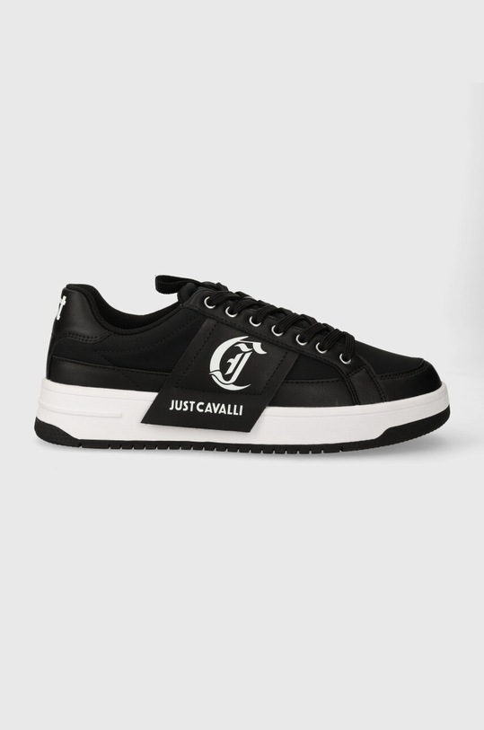 Just Cavalli sneakers textil negru 76QA3SM1ZP395899