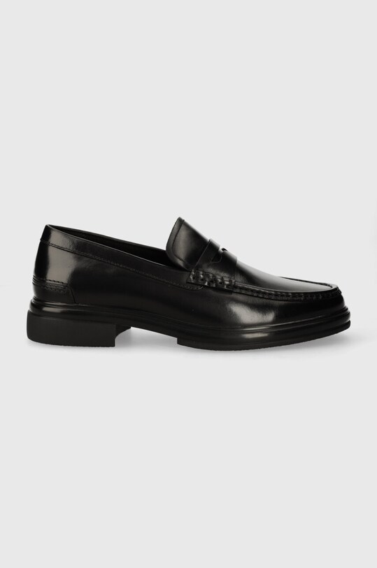 Aldo mocasini de piele TUCKER piele negru 13713886.TUCKER