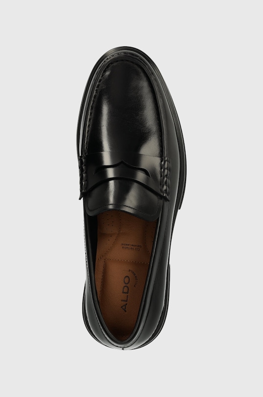 Aldo mokasyny skórzane Tucker czarny 13713886.TUCKER