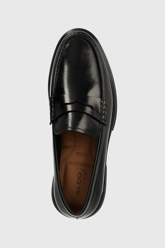 Aldo mocasini de piele TUCKER negru 13713886.TUCKER