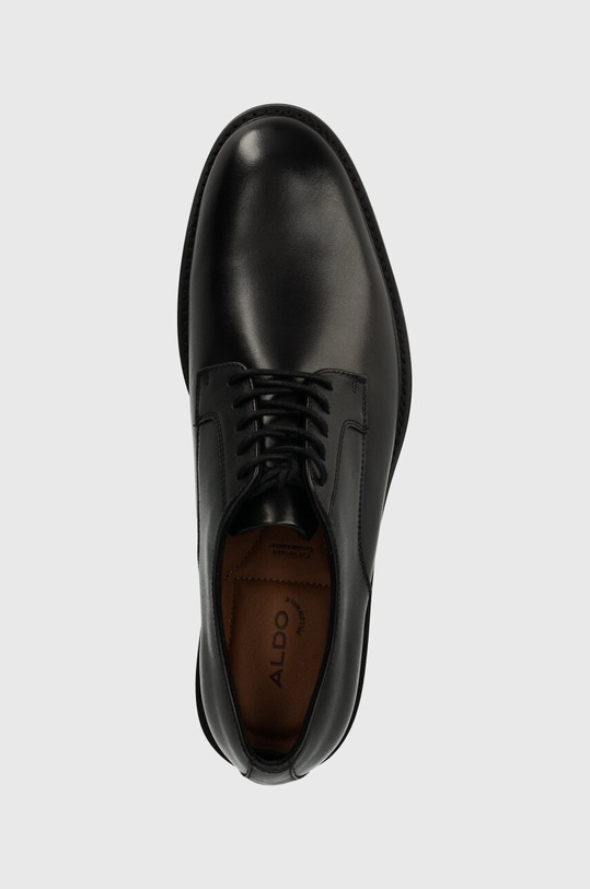 Aldo półbuty skórzane Hanfordd czarny 13713695.HANFORDD