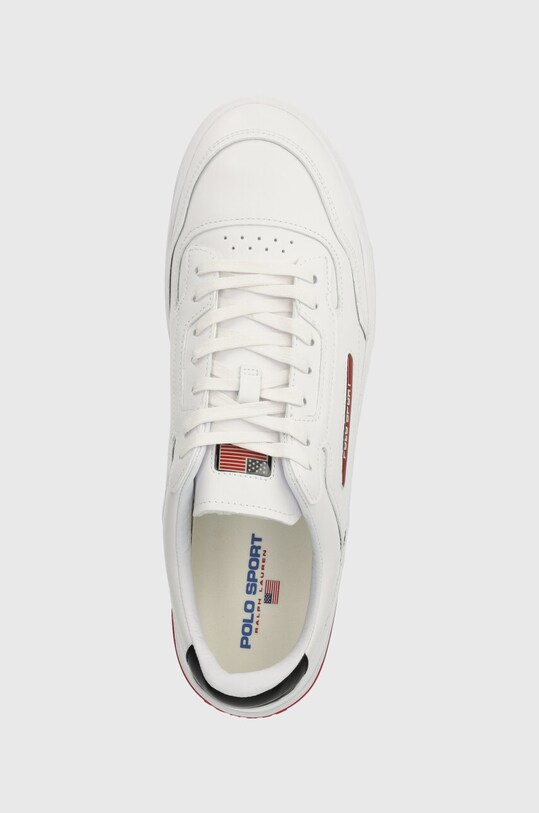 Kožené tenisky Polo Ralph Lauren Ps 300 bílá 809931902001.100