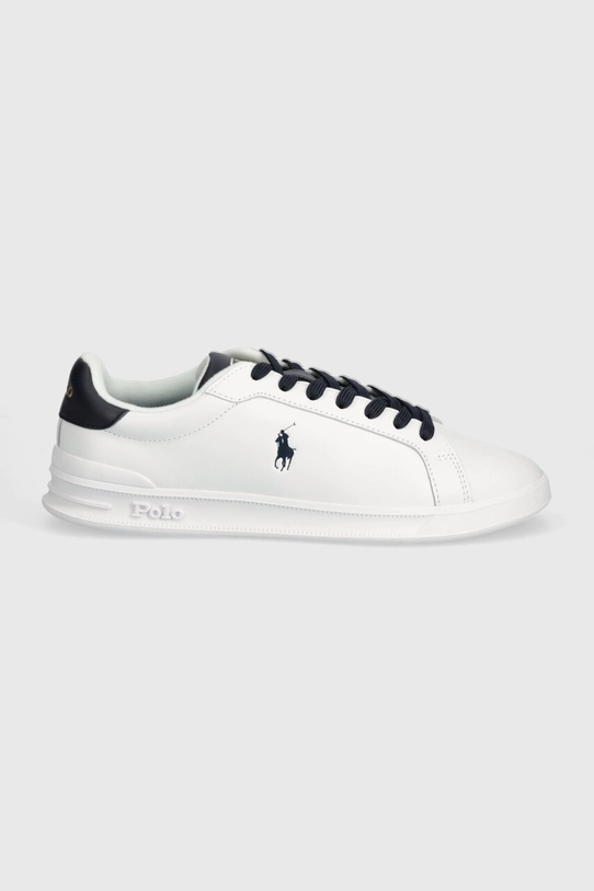 Polo Ralph Lauren sneakersy skórzane Hrt Crt II 809923929002.100 biały SS24