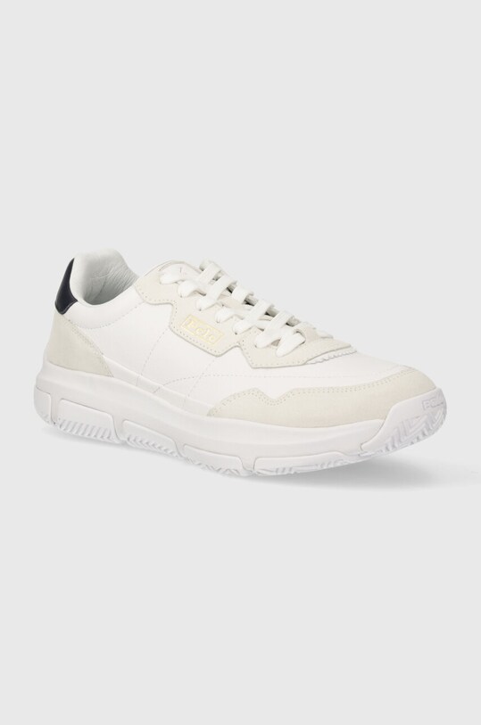 Кожаные кроссовки Polo Ralph Lauren Spa Racer100 низкая белый 809931239001.100