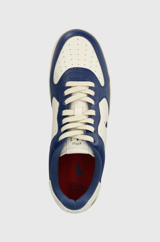 Polo Ralph Lauren sneakersy skórzane Masters Crt granatowy 809931571001.101