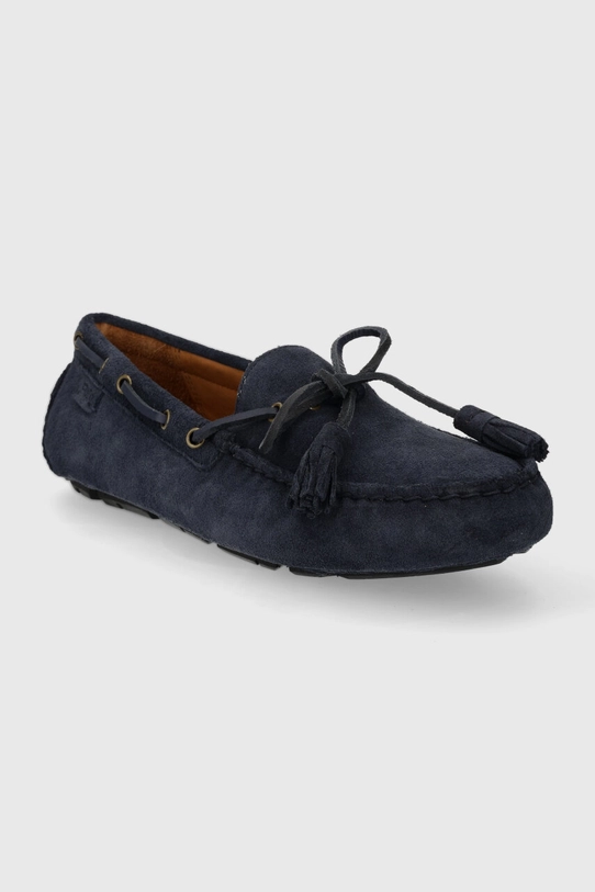 Polo Ralph Lauren mocasini din piele intoarsa Anders Tie 803916580003.400 bleumarin SS24