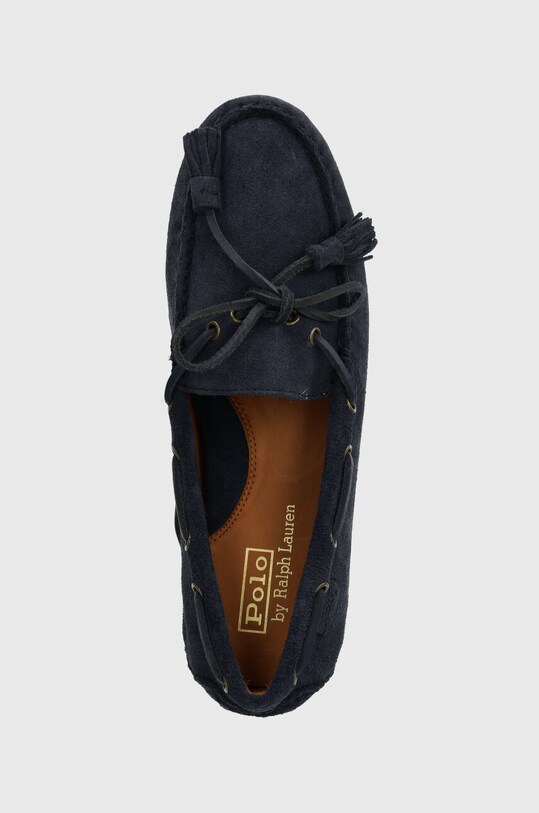 Semišové mokasíny Polo Ralph Lauren Anders Tie tmavomodrá 803916580003.400