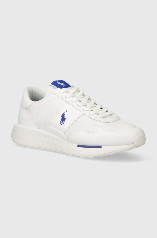 Polo Ralph Lauren sneakers Train 89 Pp textil alb 809940765001.100